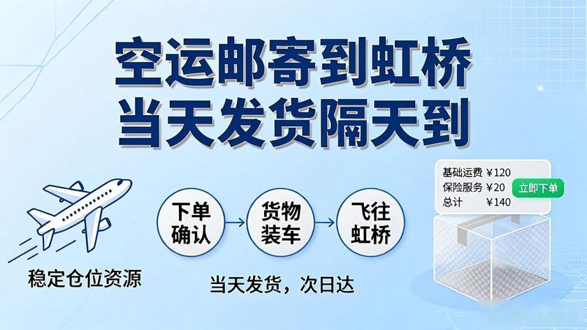 郵寄虹橋空運(yùn)要多久_郵寄虹橋空運(yùn)多少錢_虹橋空運(yùn)郵寄