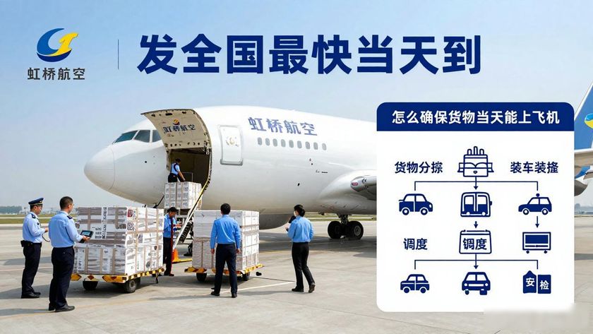 虹橋航空運(yùn)貨_虹橋航空件提貨處_上海虹橋空運(yùn)公司