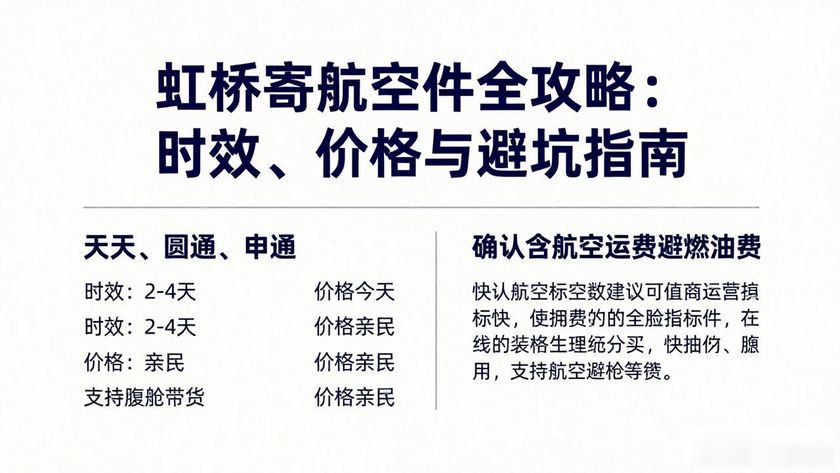 虹橋怎樣寄航空件_虹橋機場空運快遞_虹橋機場航空件怎么發