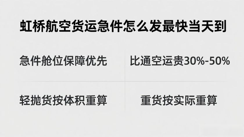 虹橋航空貨運(yùn)急件_虹橋機(jī)場航空貨運(yùn)部_虹橋航空件提貨處