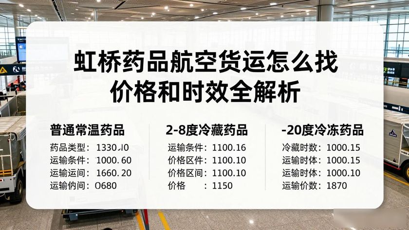 藥品航空運輸_航空公司藥品規(guī)定_虹橋藥品航空貨運